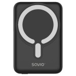 Savio Power bank BA-12 10000 mah czarny