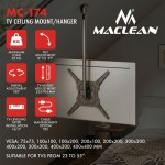 Maclean Uchwyt sufitowy dla telewizora MC-174