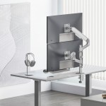 Ergo Office Uchwyt na 2 monitory 17-32 cali ER-692 W