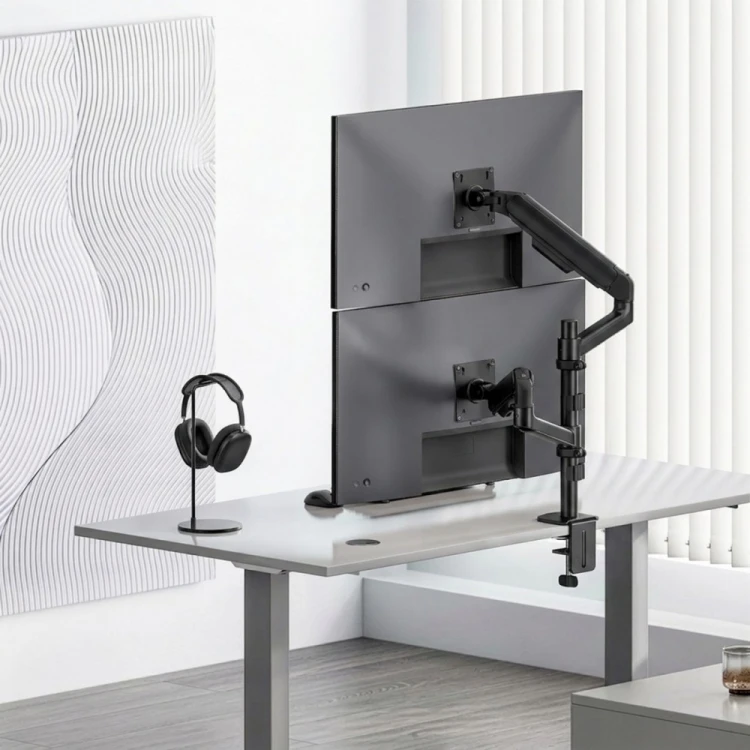 Ergo Office Uchwyt na 2 monitory 17-32 cali ER-692 B