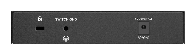 D-Link Przełącznik 7 portów 5x1GE 2x2.5GE DMS-107/E