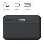 Hama Power pack 10000mAh 2xUSB-A antracyt