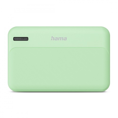 Hama Power pack 10000mAh 2xUSB-A zielony