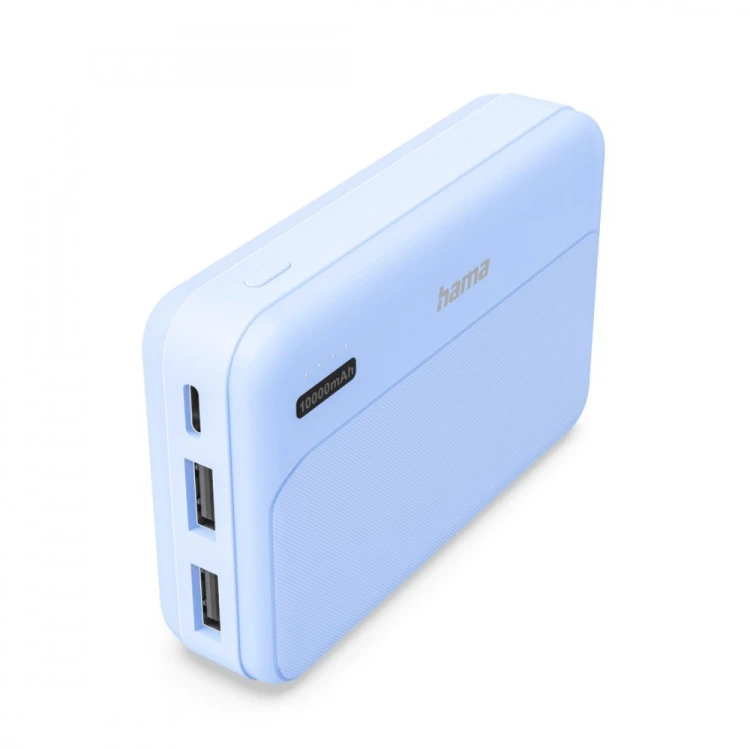 Hama Power pack 10000 mAh 2xUSB-A niebieski