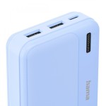Hama Power pack 10000 mAh 2xUSB-A niebieski
