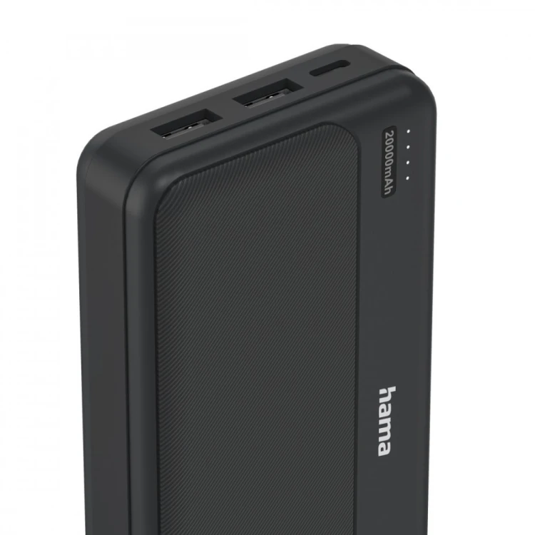 Hama Power pack 20000 mAh 2xUSB-A antracyt