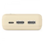 Hama Power pack 20000 mAh 2xUSB-A piaskowy