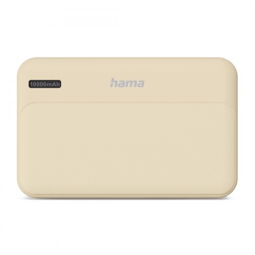 Hama Power pack 10000 mAh 2xUSB-A piaskowy
