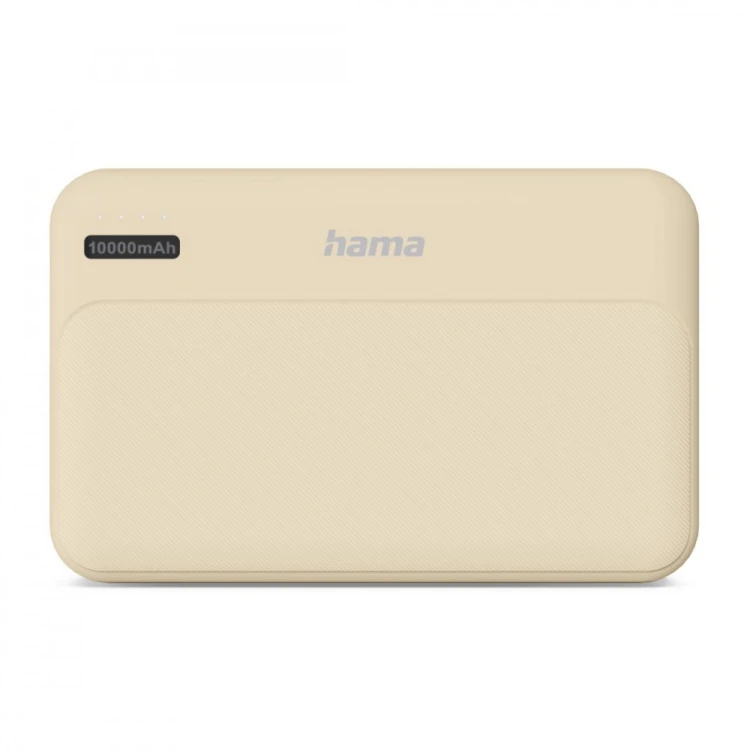 Hama Power pack 10000 mAh 2xUSB-A piaskowy