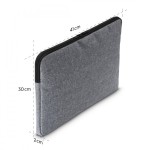 Hama Etui do laptopa genua 15,6 cala szare