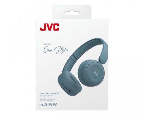 JVC Słuchawki bezprzewodowe HA-S59W czarne