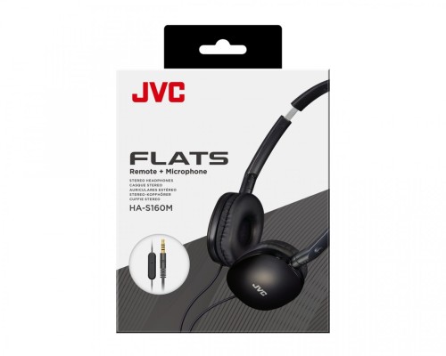 JVC Słuchawki przewodowe HA-S160M czarne
