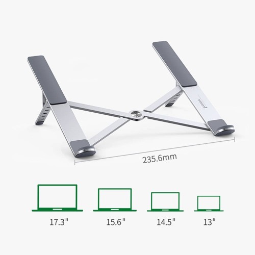 Ugreen Podstawka pod laptopa składana regulowana LP451 - srebrna