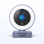 Ugreen Kamera internetowa 2K 30FPS podświetlenie LED wbudowany mikrofon