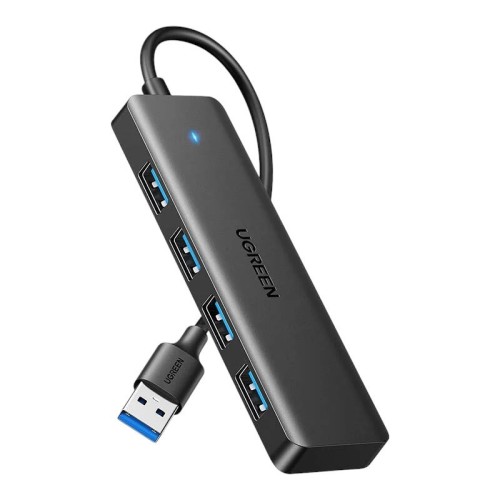 Ugreen HUB adapter 4w1 USB-A -> USB-A X4 - czarny