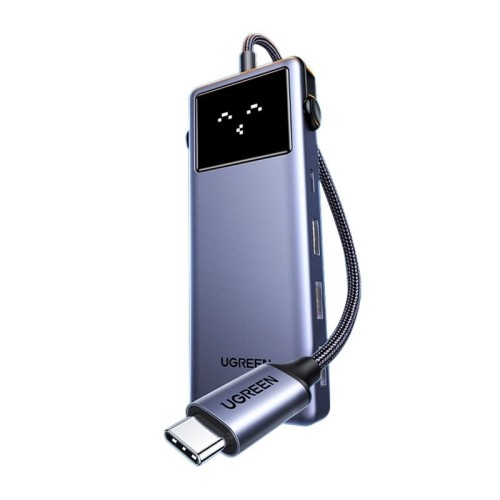 Ugreen HUB USB3.0 3XUSB 1XUSB-C 1XHDMI RJ45 LED