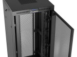 Lanberg Szafa instalacyjna rack stojąca 19 cali 37U 800x800 drzwi perforowane LCD czarna (Flat pack)