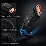 Qoltec Kabel DisplayPort M/M v2.1 | 54G | 3m