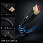 Qoltec Kabel DisplayPort M/M v2.1 | 80G | 1.5m