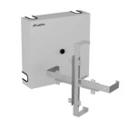 Lanberg Stelaż zapasu kabla 400x400 szary  AK-3144-S