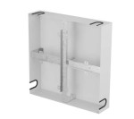 Lanberg Stelaż zapasu kabla 500x500 szary  AK-3155-S