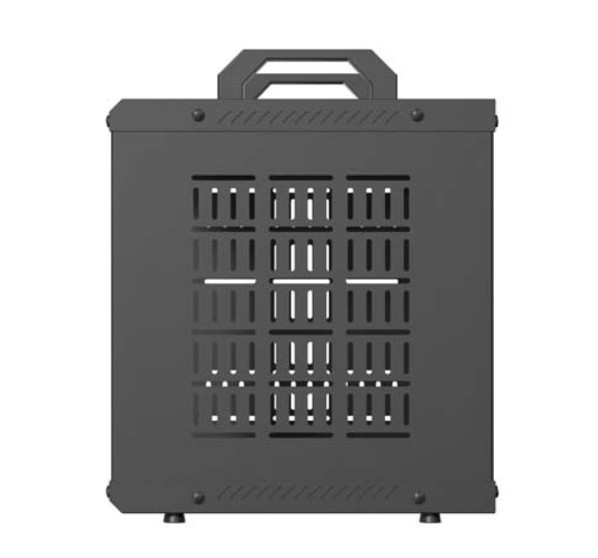 Lanberg Szafa open rack 10"  6U 280x300 czarny   OR10-2306-B
