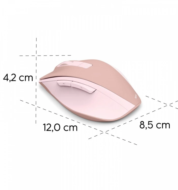 Hama Mysz bezprzewodowa WM-500 różowa