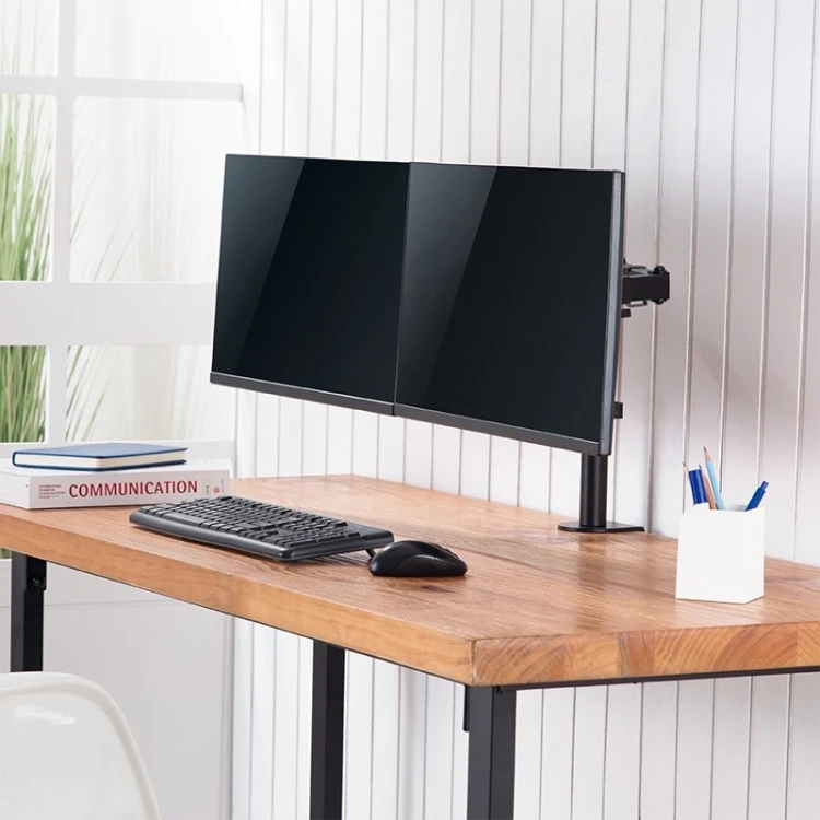 LogiLink Uchwyt do 2 x monitor 17-32 cali, ramie 390 mm