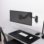 LogiLink Uchwyt do monitora 17-49 cali, aluminiowy, max 20kg