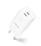 DICOTA Ładowarka GaN 45W 2xUSB-C biała