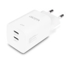 DICOTA Ładowarka GaN 45W 2xUSB-C biała