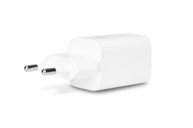 DICOTA Ładowarka GaN 45W 2xUSB-C biała