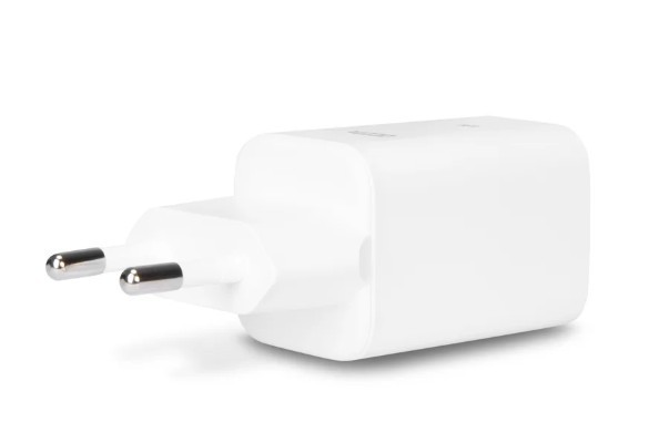 DICOTA Ładowarka GaN 65W 2xUSB-C biała