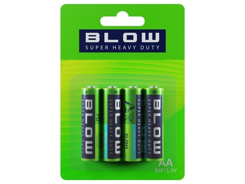 BLOW Bateria AA R06P Super Heavy Duty blister 4 sztuki