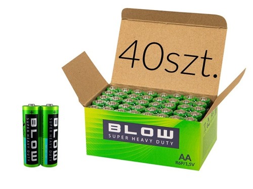 BLOW Bateria AA R06P Super Heavy Duty 40 sztuk