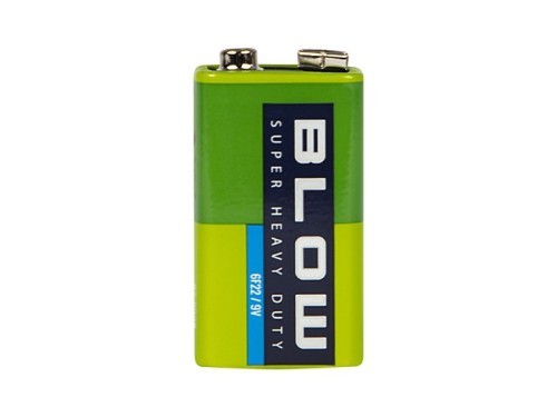 BLOW Bateria 9V 6F22 Super Heavy Duty