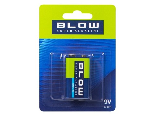 BLOW Bateria 9V 6LR61 Super Alkaline blister