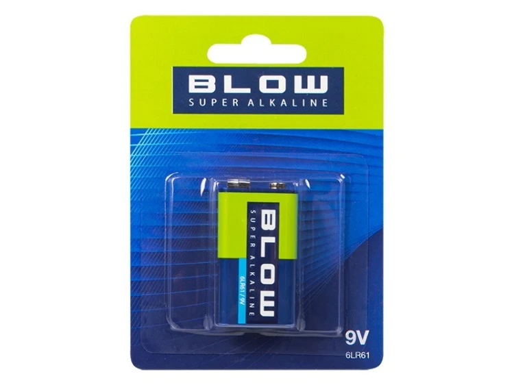 BLOW Bateria 9V 6LR61 Super Alkaline blister