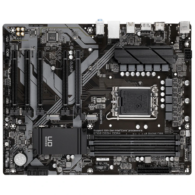 Gigabyte Płyta główna B760 DS3H DDR4 s1700 4DDR4 DP/HDMI ATX