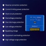 Qoltec Solarny regulator ładowania MPPT 15A | 12V/24V | LiFePO4