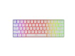 Natec Klawiatura Genesis THOR 660 G2 US RGB biała