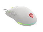 Natec Mysz Genesis Krypton 750 8000DPI RGB lekka biała