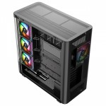 MODECOM Obudowa VOLCANO AQ100 MID ARGB szkło 4 wentylatory czarna