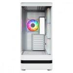 MODECOM Obudowa VOLCANO AQ100 MID ARGB szkło 4 wentylatory biała
