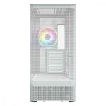MODECOM Obudowa VOLCANO AQ300 MID RGB GLASS 4 wentylatory biała