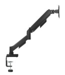 Gembird Ramię biurkowe na jeden monitor z portami USB,          regulowane,  od 17 do 32 cali, obciążenie do 9kg