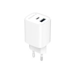 Gembird Ładowarka uniwersalna 1xUSB-C/A QC 3.0 PD 30W biała