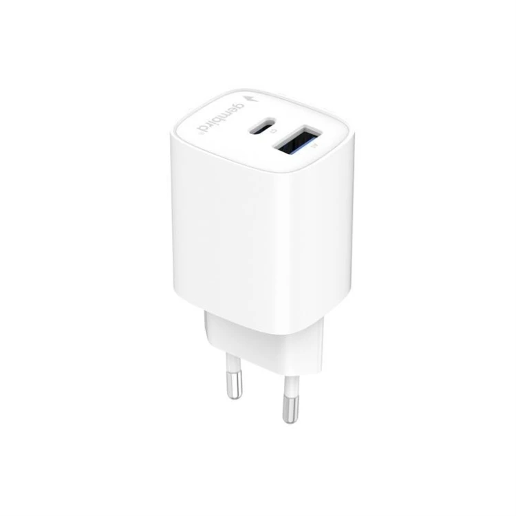 Gembird Ładowarka uniwersalna 1xUSB-C/A QC 3.0 PD 30W biała