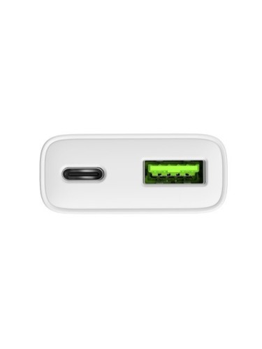 Natec Ładowarka sieciowa slim RiberaGAN 1xUSBC+1xUSB-A 20W