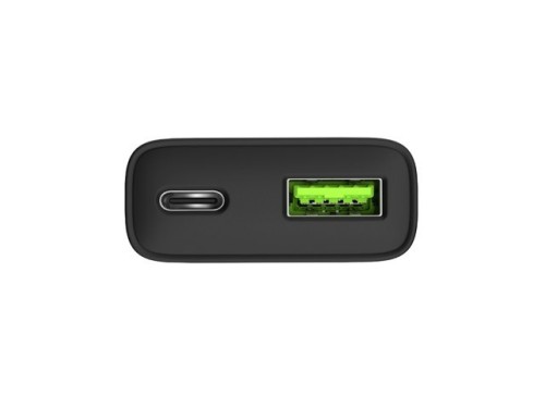 Natec Ładowarka sieciowa slim RiberaGAN 1xUSBC+1xUSB-A 20W